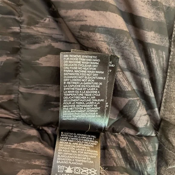 North Face “Arctic II Down Parka” Medium in “Graphite Gray” - Picture 11 of 12